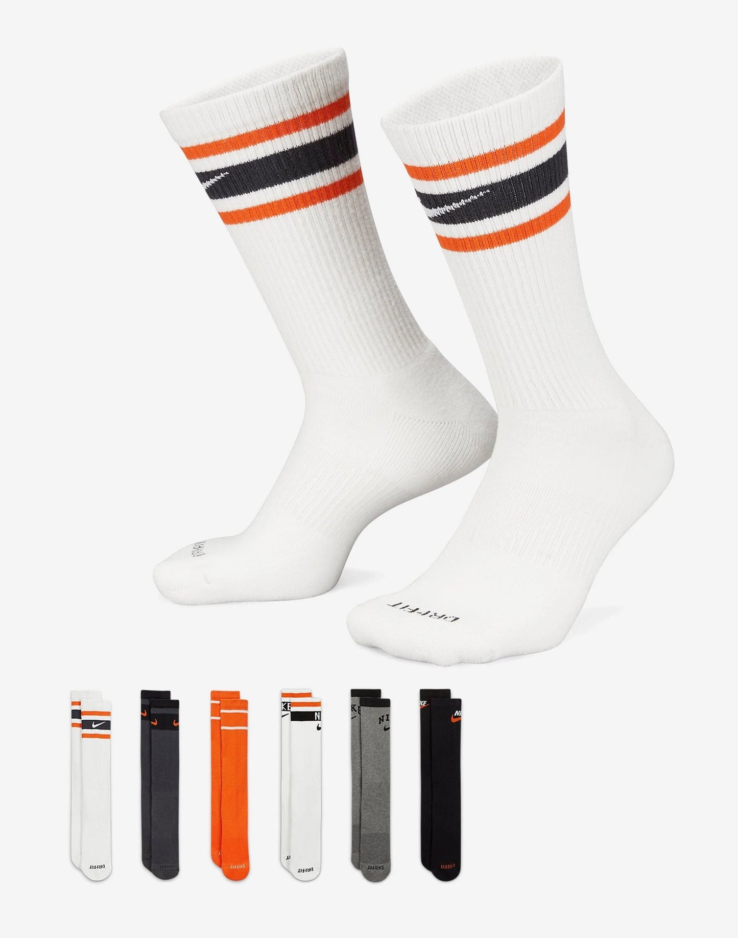 Nike Everyday Retro Socks 6pack