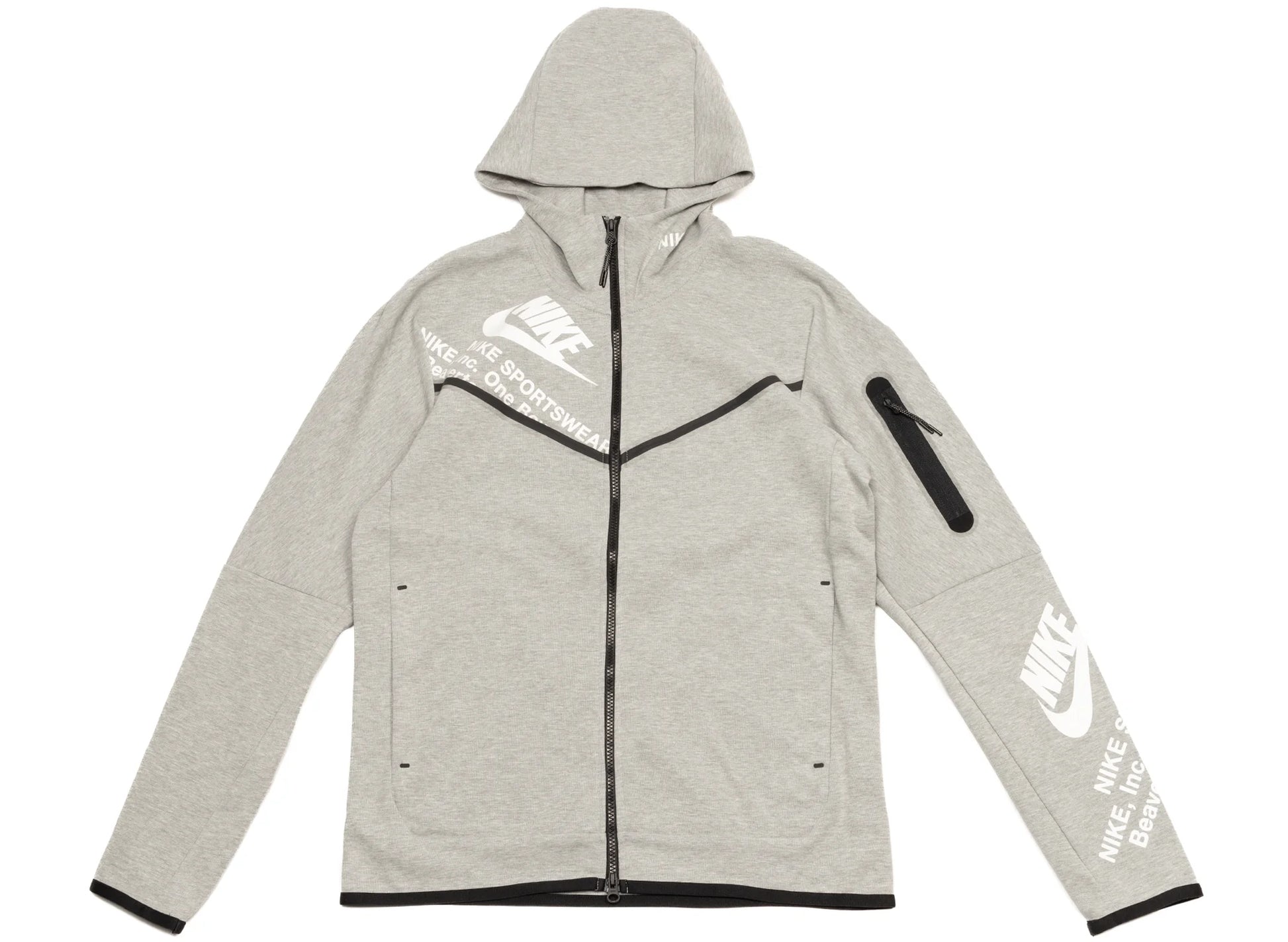Nike Tech Fleece Set Dark Grey Heather – Laced.