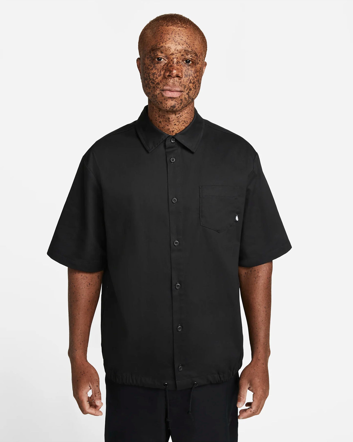 Nike Club button-Down Short-Sleeve Top