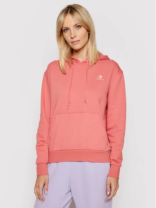 WOMEN CONVERSE 'STAR CHEVRON' EMBROIDERED HOODIE