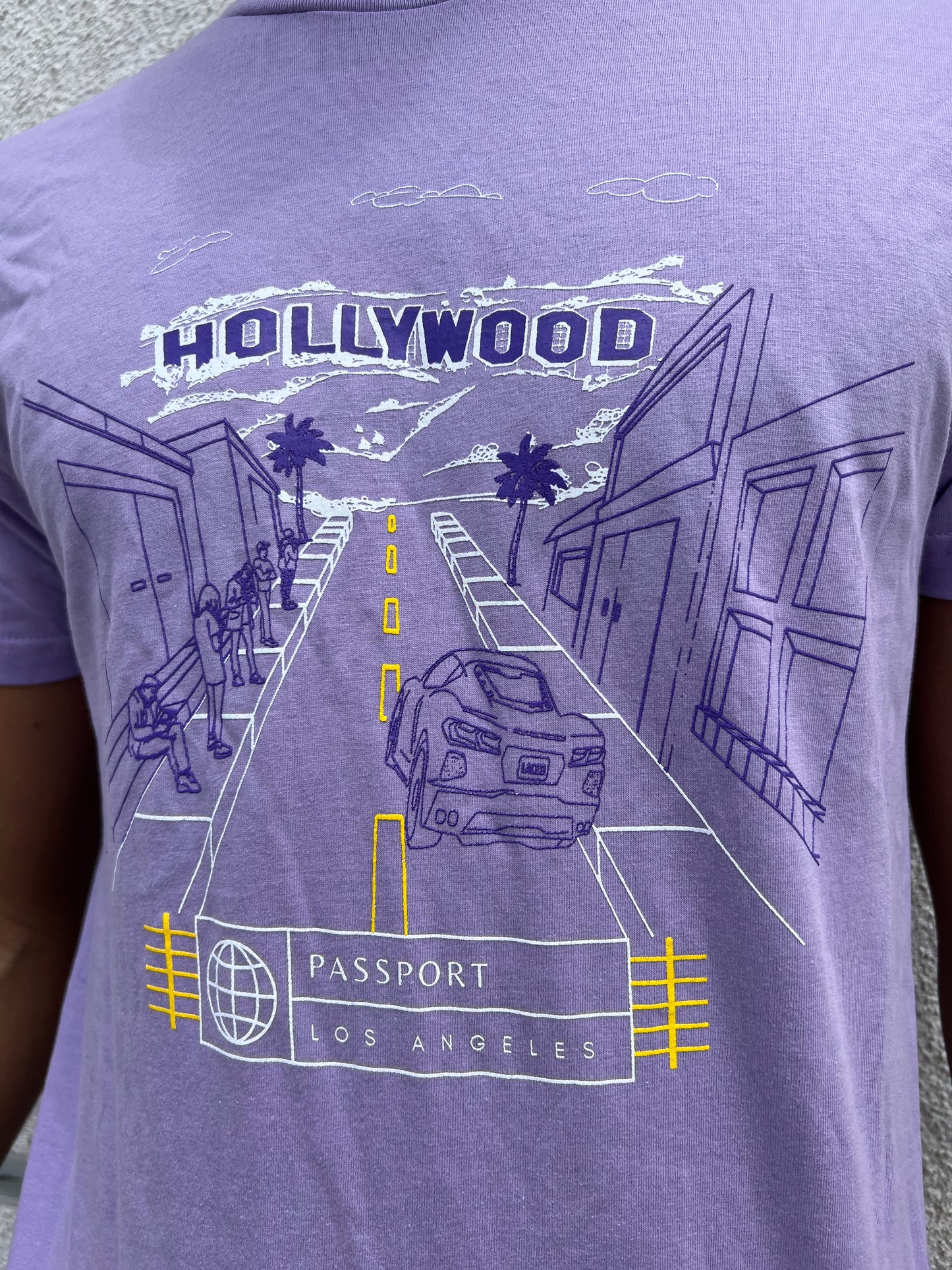 Hollywood Union Laced Tshirt