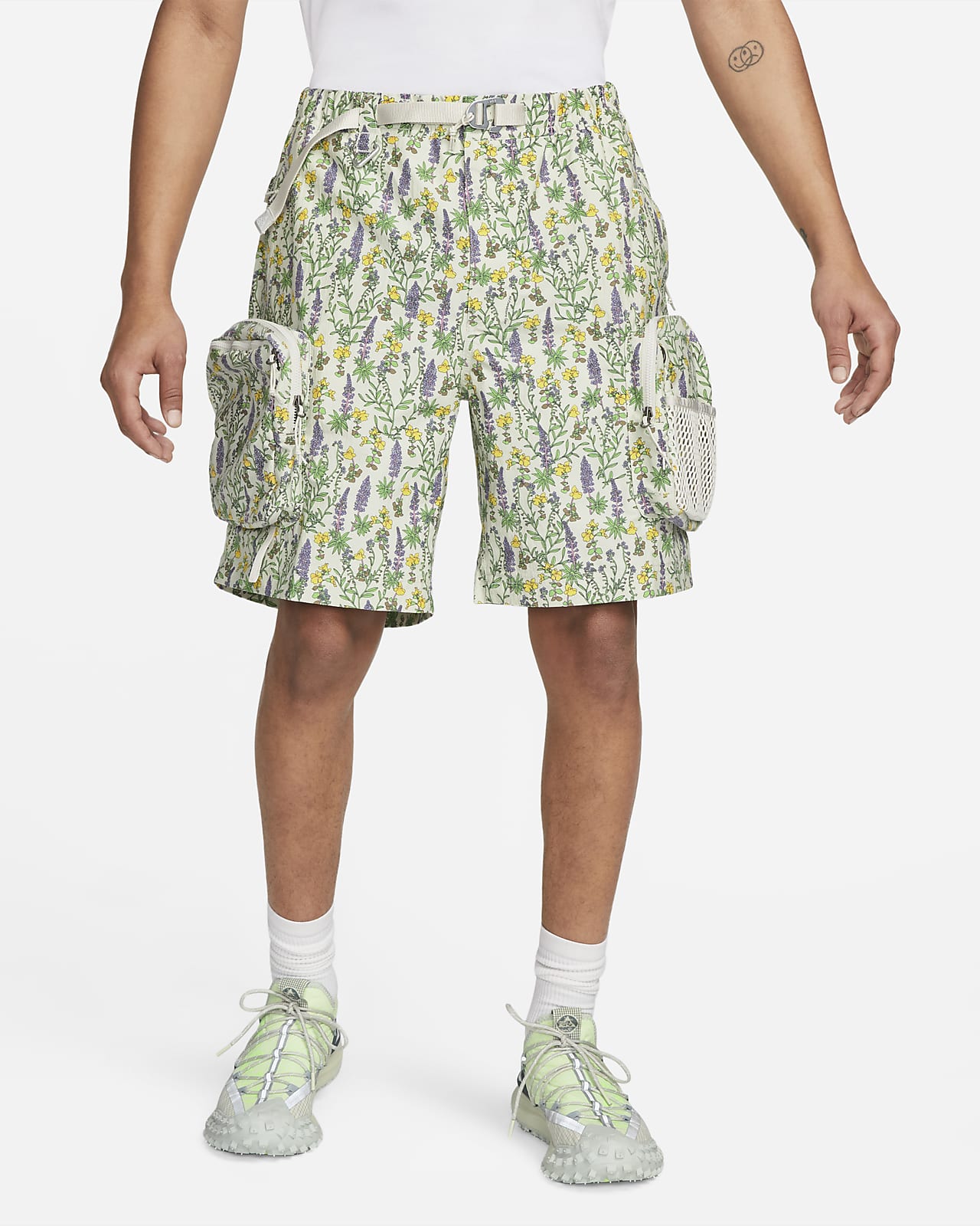 Nike ACG 'Snowgrass' Men's All Over Print Cargo Shorts