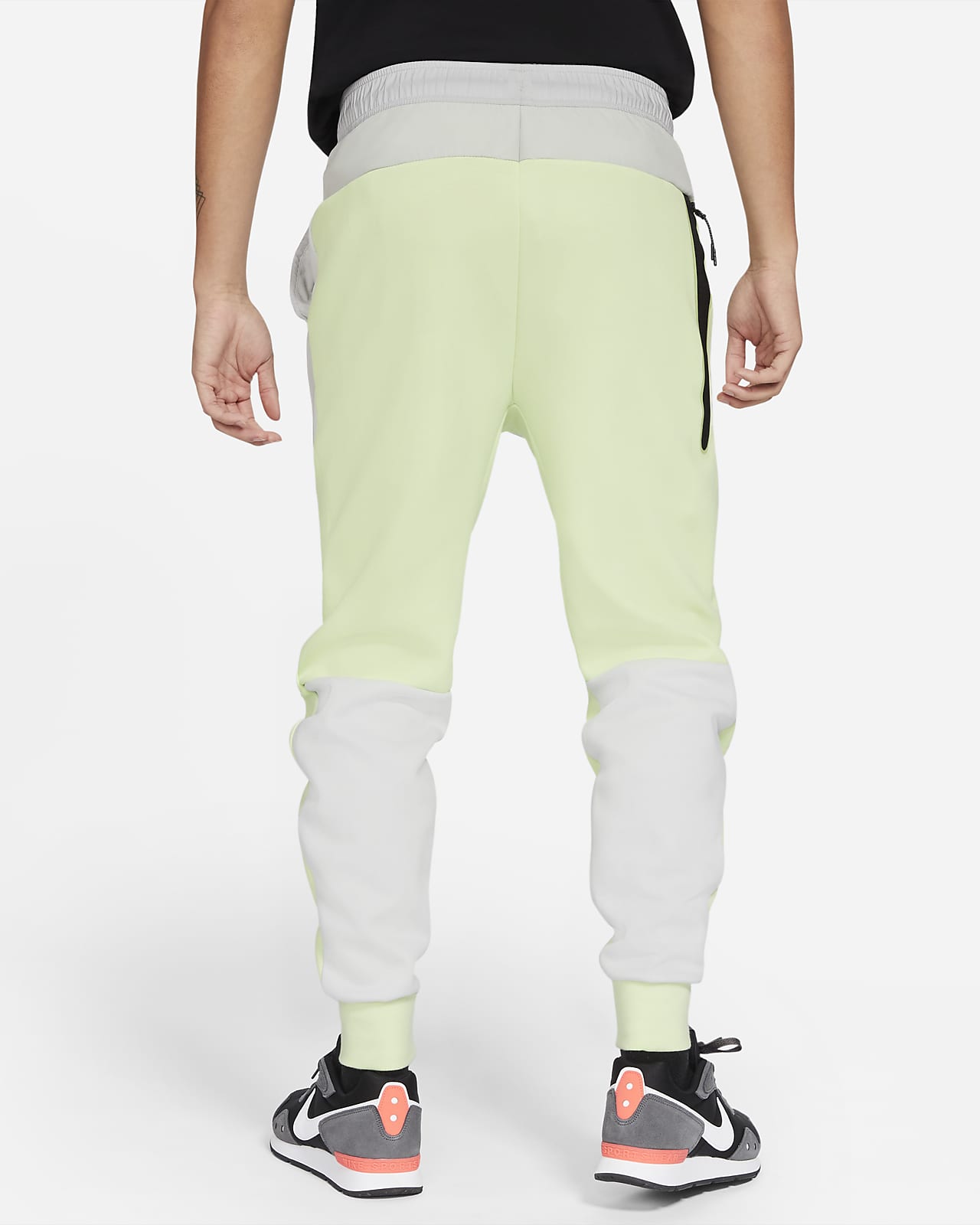 Nike Tech Fleece Set Lime/Grey
