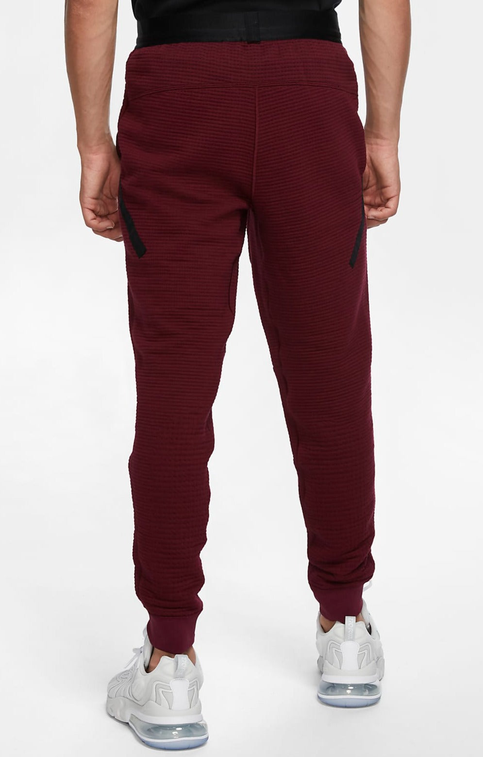 Burgundy nike tech clearance pants